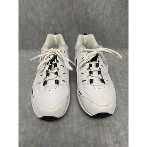 Easy Spirit Walk Run Women White Leather‎ 6-1/2M Sneakers Athletic Walking Shoes